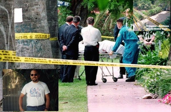 nicole brown simpson and ronald goldman crime scene photos